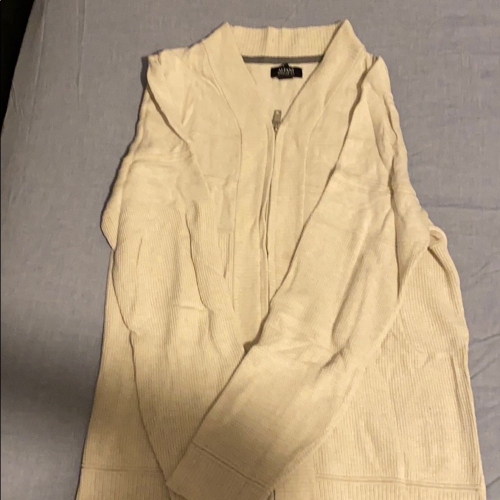 White Cardigan